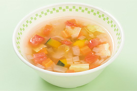 夏野菜のスープ